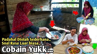 Udah Enaknya Pake Banget, Bikinnya Gampang, Tumis Jagung Sosis Kacang, Masakan Kampung