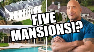 The Rock's TOP 5 Million Dollar Mansions!! $$