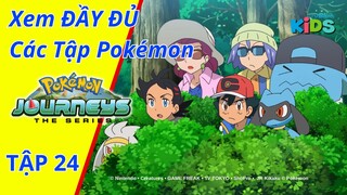 POKEMON JOURNEYS | Tập 24: Nghỉ ngơi đi! Đội Hỏa Tiễn! | tvBlue KIDS | Lồng Tiếng Việt