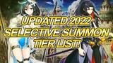 2022 Selective Summon Tierlist - Epic Seven