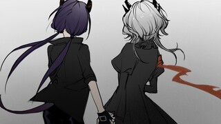【明日方舟】陈x塔露拉__当世界归于黑暗，我愿带你寻找光明。