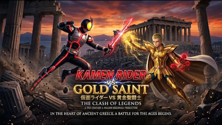 kamen Rider Vs Saint Gold