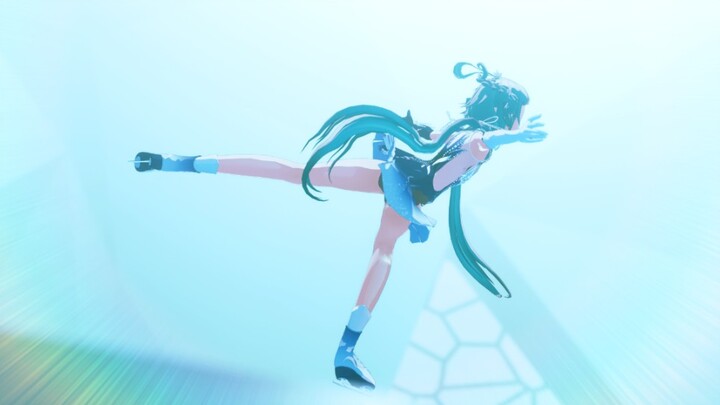 [Winter Olympic Support/Luo Tianyi MMD] ถึงเวลาส่องแสง ||. สไตล์จีนที่งดงาม การเต้นรำน้ำแข็งอันสง่าง