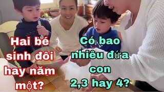 Ba mẹ con làm bánh crêpes/Dung có mấy đứa con 2,3,4 đứa?/Cathy Gerardo cuộc sống pháp