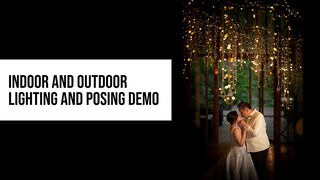 How I Light, Pose and Photograph a Couple's Portraits During an Actual Wedding.