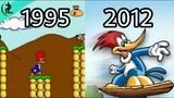 Woody Woodpecker Game Evolution [1995-2012]