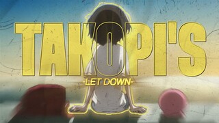 Bahkan takopi pun tak bisa menangkal penderitaan shizuka | [ANIMESAD] [LETDOWN]