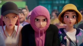 k pop demon hunter song(soda pop) animation music lyric video