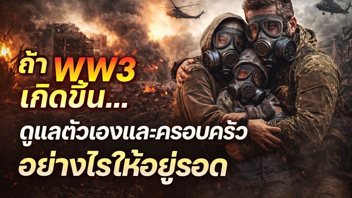 ถ้า WW3 เกิดขึ้น... เราจะดูแลตัวเองและครอบครัว