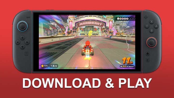 How to download & play Mario Kart World Switch 2