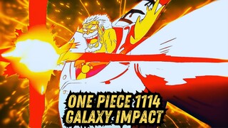 ONE PIECE 1114 : DEMI COBY GARP GUNAKAN GALAXY IMPACT | REVIEW