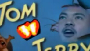 【القط ينقض على الفأر】ينقض على الفيل الكبير