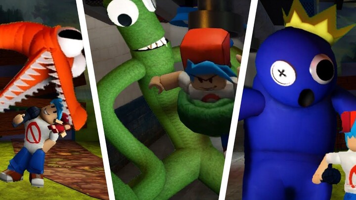 【BF's Multiple Ways to Die】VS Rainbow Friends แต่... ฉันเพิ่ม Jumpscares