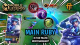 [𝐓𝐀] Aku Mencoba Ruby di Tier Paling Menyenangkan dan Ini Yang Terjadi | Highlight Mobile Legends
