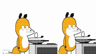 【法国动画师Kokorokeke】【kéké】最近灵感动画整合-可爱小鸟狐狸像素魔性动画