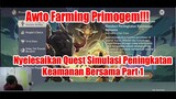 Awto Farming Primogem!!! Nyelesaikan Quest Simulasi Peningkatan Keamanan Bersama Part 1