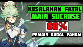 80% Pemain Sempat Lakukan KESALAHAN FATAL Main Sucrose Build Support - Genshin Impact