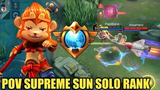 Supreme Sun solo rank