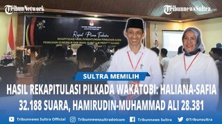 Hasil Pilkada Wakatobi 2024, Haliana Safia Wualo Unggul 32 188 Suara, Hamirudin Muhammad Ali 28 381