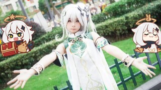 The first cosplayer Naxida on stage for the first time-Sunshine