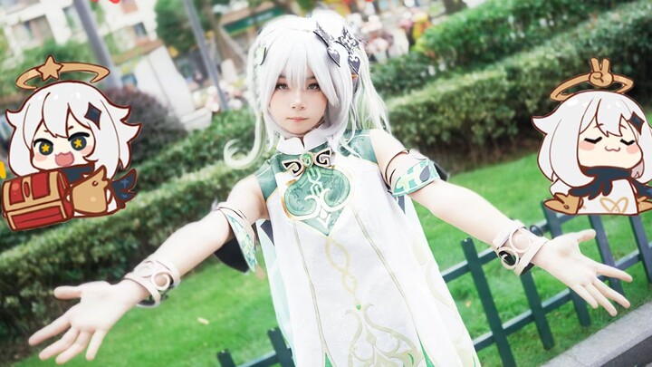 The first cosplayer Naxida on stage for the first time-Sunshine