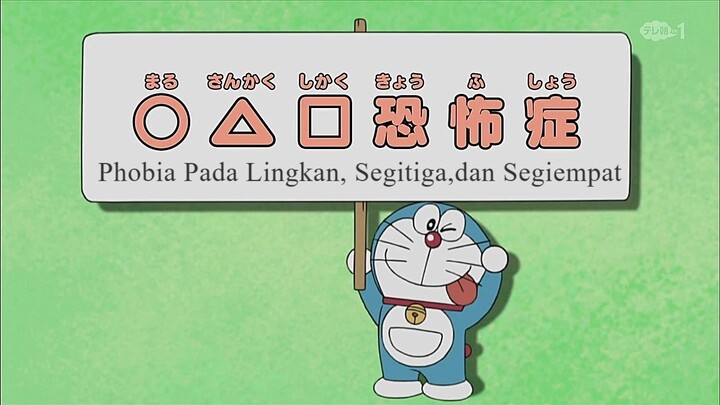 Doraemon Bahasa Indonesia(HD) 353 v2 - Phobia Pada Lingkan, Segitiga, dan Segiempat.