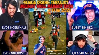 REAKSI YOUTUBER DAN PRO PLAYER MELIHAT EVOS DI FINAL FFIM 2021|| Mr05, Sam13, Street, Abu, Kenzo