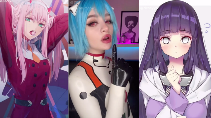 Anime girls compilation TikTok