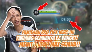 INI MM PALING ENAK BUAT FARMING!! REKOR LVL 15 TERCEPAT GW NI GAME!! PNTS RRQ PICK NI HERO!!