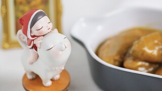[Stop-motion animation] Open your mouth! The chicken wing brothers are going to make themselves curr