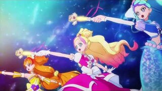 [1080p] Precure Trinity Explosion! (Go! Princess Precure 2nd Group Attack)