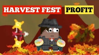 HARVEST FESTIVAL PROFIT 2020 | GROWTOPIA