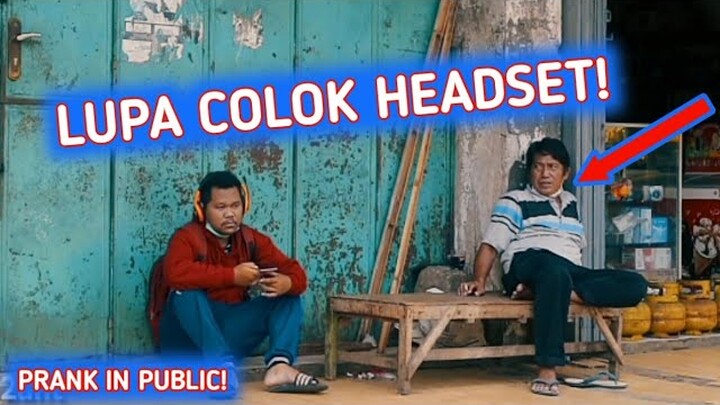 LUPA COLOK HEADSET PRANK