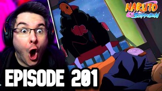 MADARA FINDS NARUTO! | Naruto Shippuden Episode 201 REACTION | Anime Reaction