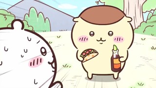 【アニメちいかわ】栗まんじゅうの食事をしているところを集めてみた【切り抜き動画】