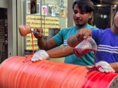 صنع الآيس كريم الهندي