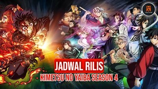 [ RESMI ] Ini dia jadwal rilis kimetsu no yaiba season 4🥳