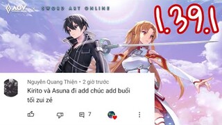 MOD 2 SKIN KIRITO VÀ ASUNA - FULL HIỆU ỨNG - ÂM THANH - ICON