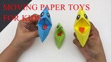 Easy Moving Paper Toy For Kids