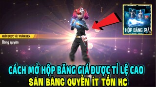 Cách Mở Hộp Băng Giá Tỉ Lệ Cao Săn Nắm Đấm Băng Quyền Giá Rẻ || Free Fire