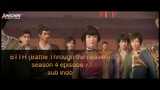 BTTH (Battle Through the Heaven) season 4 episode 7 subtitle Indonesia
