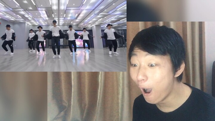 [Lu Han 2019 New Year's Eve Performance] [Kinjaz Practice Room] REACTION reaction: The male god and 