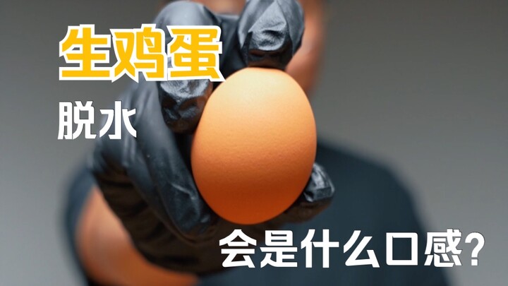 What does a dehydrated raw egg taste like? | “Do You Like It Wet?” series
