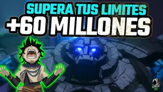 ¡+60 MILLONES EN WORLD BOSS! SUPERA TUS LIMITES EN BLACK CLOVER MOBILE