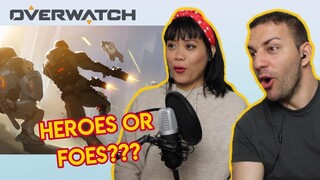 COUPLE REACTS to Overwatch Cinematic Teaser | "Are You With Us?"