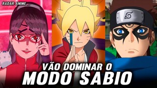 6 NINJAS QUE VÃO DOMINAR O MODO SABIO EM BORUTO