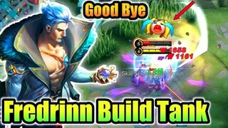 Good Bye Fredrinn Exp Lane - Fredrinn Best Build And Emblem 2022 Gameplay Mobile Legends