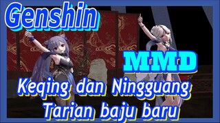 [Genshin  MMD]Keqing dan Ningguang, tarian baju baru