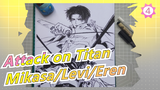 [Attack on Titan] [Hand-paint] Levi Ackerman| Mikasa Ackerman| Eren Jaeger_B4