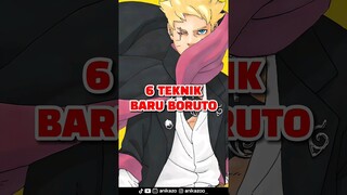 🔴6 TEKNIK BARU BORUTO | BORUTO TWO BLUE VORTEX #borutodewaotsutsuki #boruto #borutoterbaru